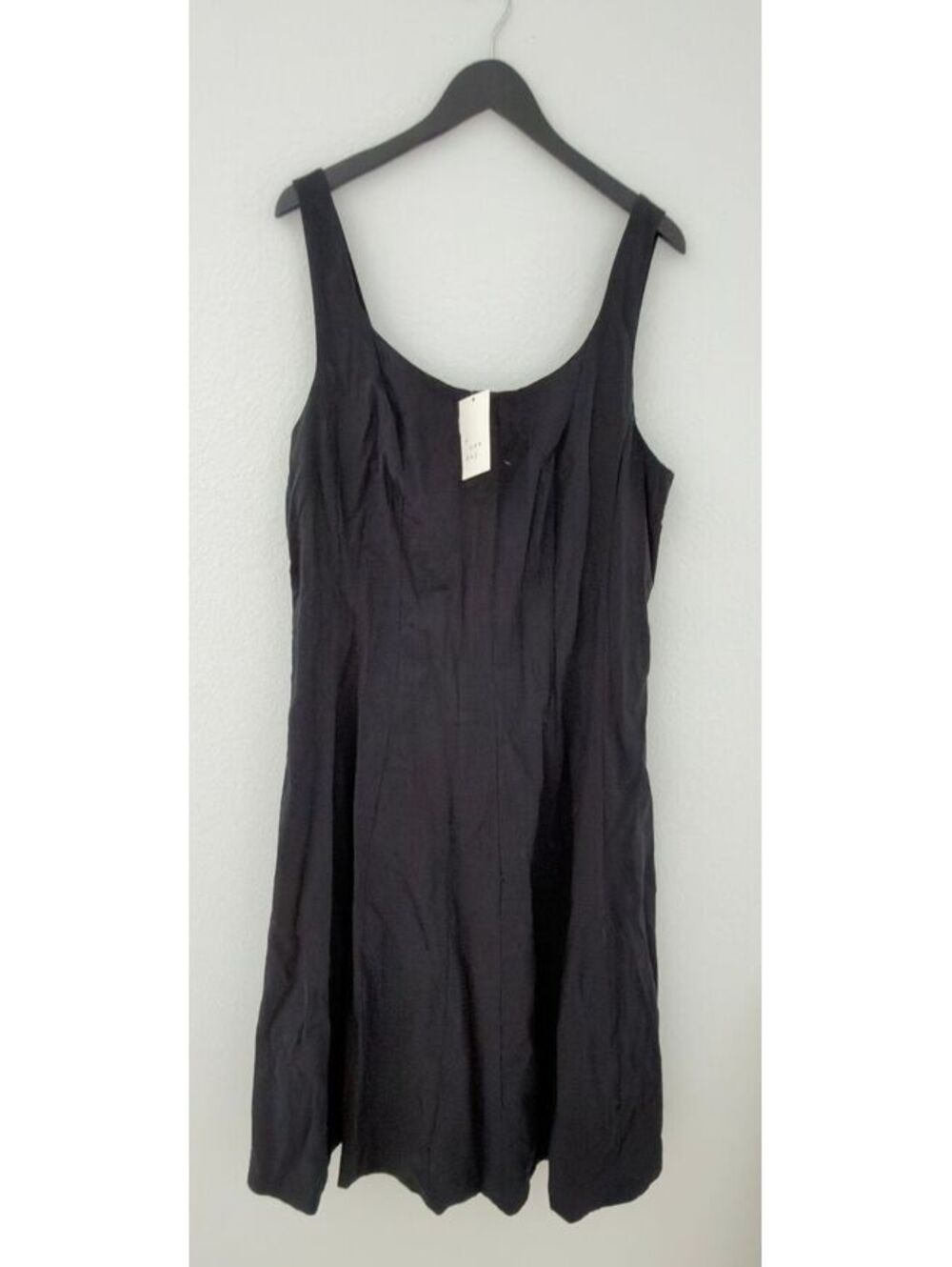 A New Day Corset Black Midi A-Line Dress Women Size 17